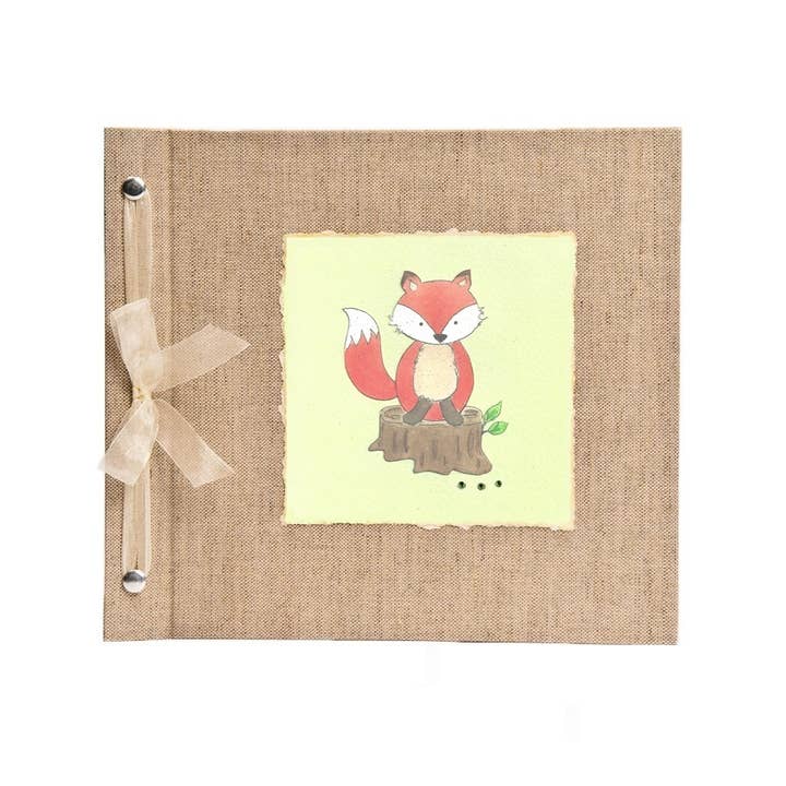 Fox Baby Memory Book for wholesale by Hugs and Kisses XO