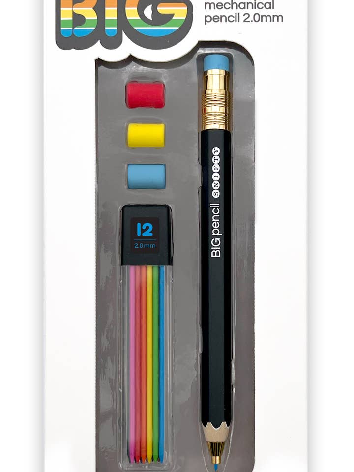 BIG COLORED MECHANICAL PENCIL SET for wholesale by SNIFTY