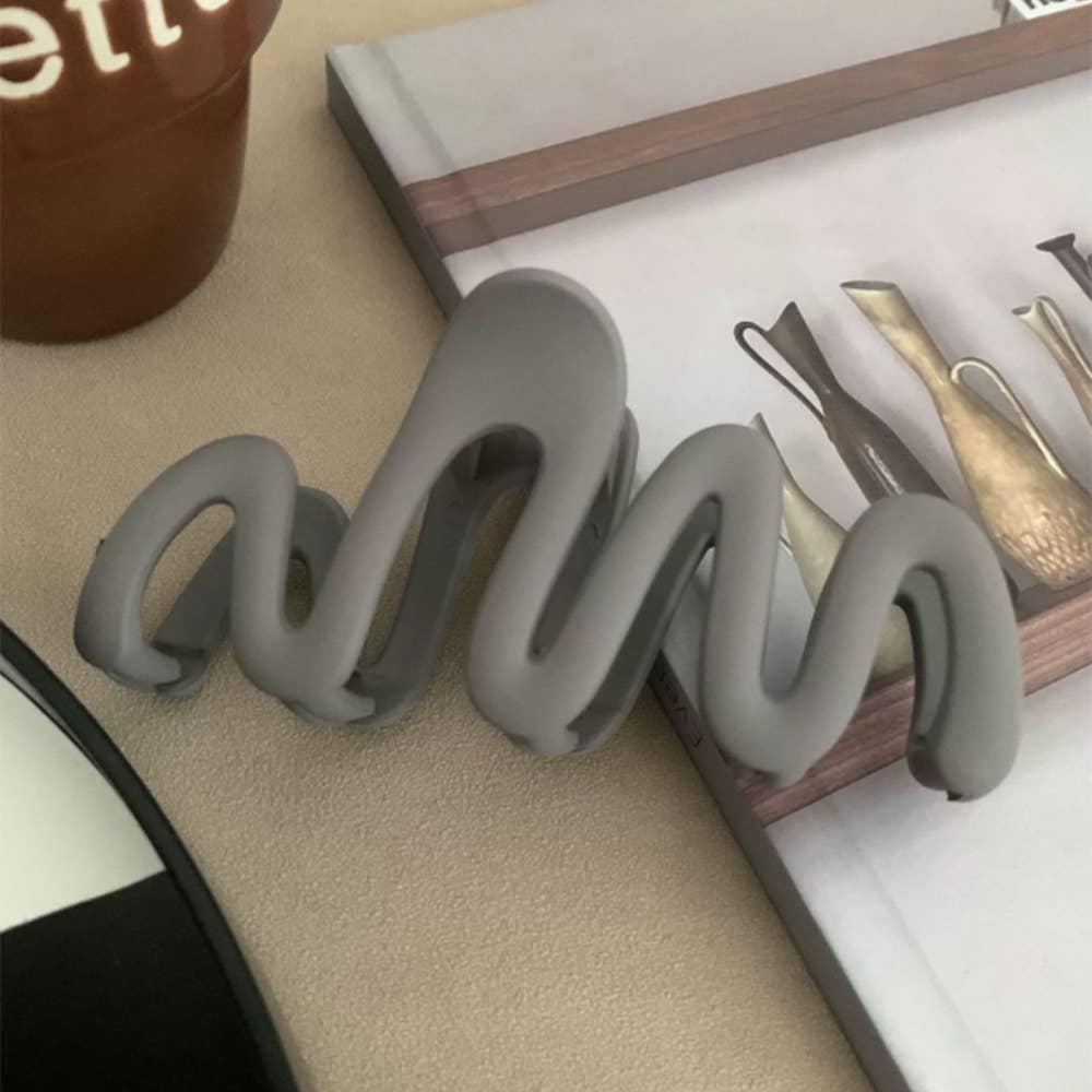 Wholesalesir - Wholesale Hair Clip - Women's - Wavy Large Hair Claw Clips3