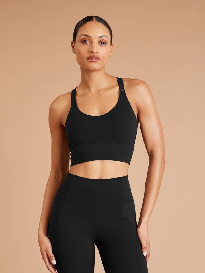 Madison Racerback Bra (Black) for wholesale by All Fenix