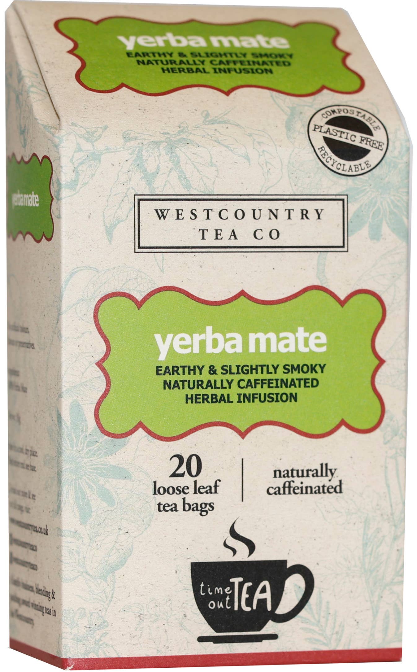 Westcountry Tea Co. - Vente Sachets de thé - Sachets de thé Yerba Mate Time Out0