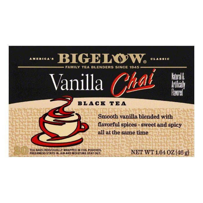 Bigelow Vanilla Chai, 20 BG for wholesale by KeHE Distributors, LLC