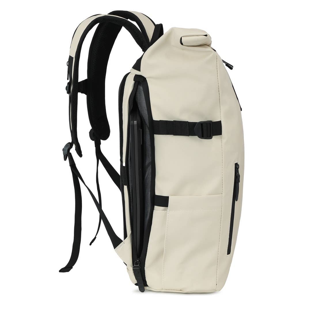 James Hawk - Vente Sac à dos – unisexe - Sac à dos Rolltop pratique pour ordinateur portable, tablette et accessoires25