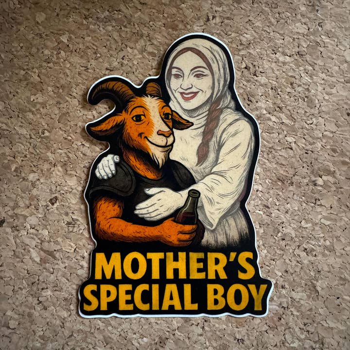 Prepotente - Mother’s Special Boy Vinyl Sticker for wholesale by Queen Anne Chonk & Co