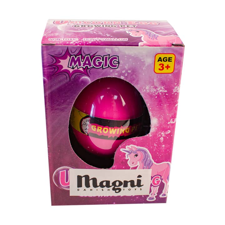 Magni ApS - Wholesale Classic Toy - Kids - Growing egg with unicorn0