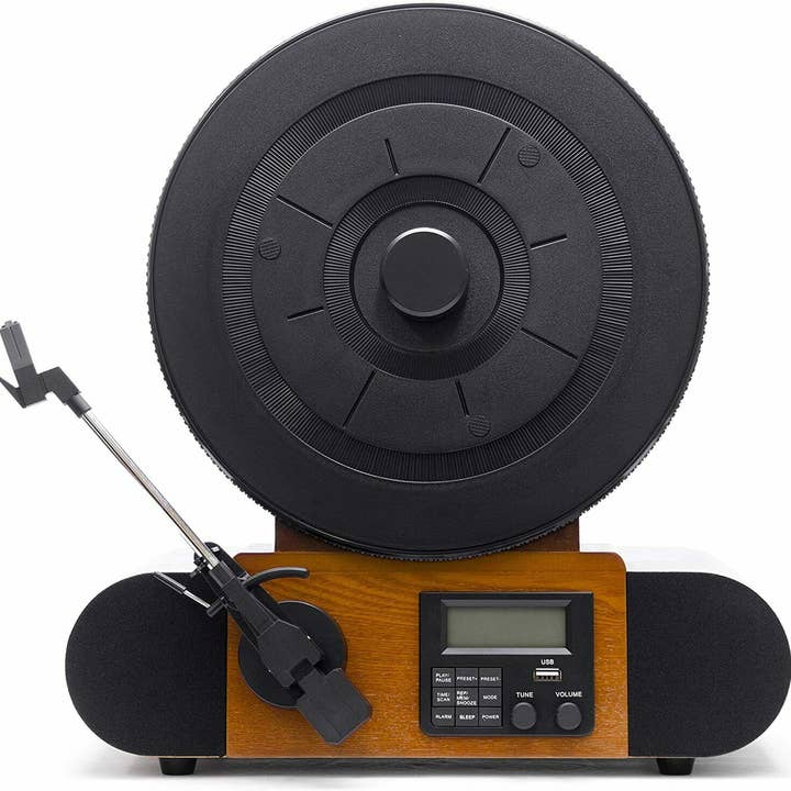 Master Tailgaters, LLC - Venta al por mayor Altavoces - Reproductor de discos de vinilo vertical Fuse Vert con Bluetooth
