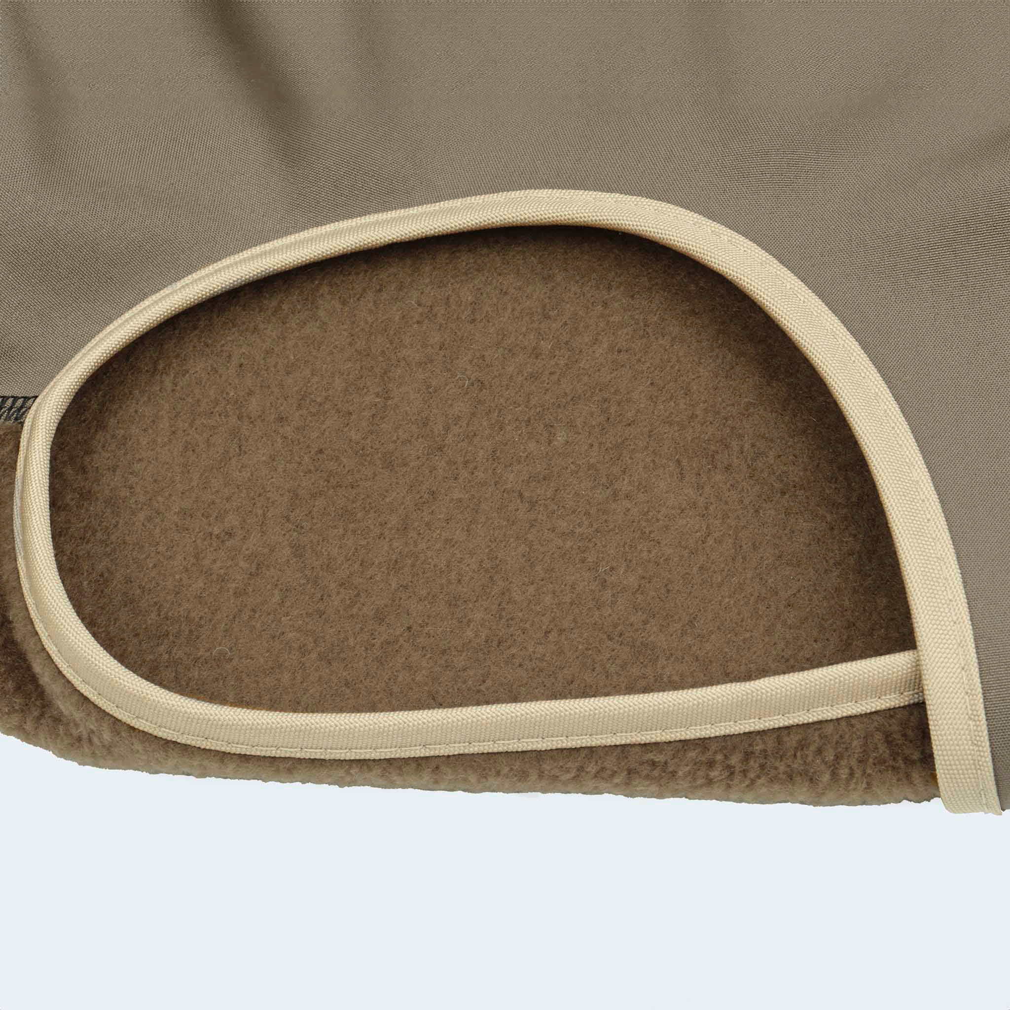 ​​Leopold's Finest for dogs - Venta al por mayor Abrigo - Perros - Abrigo de forro polar marrón para perro8