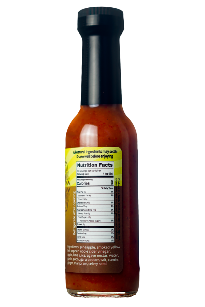 Karma Sauce – wholesale Hot sauce – Huhū Piña sold in increments of 62