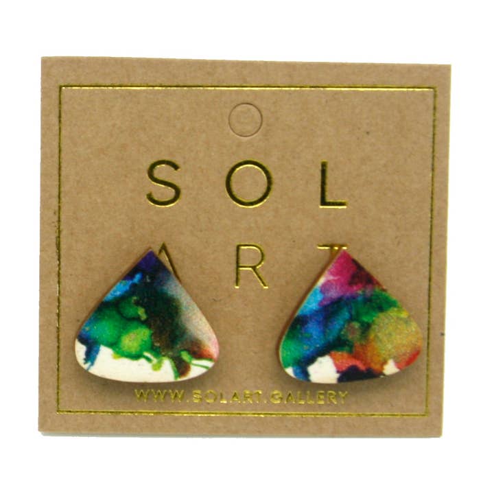 Play Stud Droplet earrings for wholesale by Solart