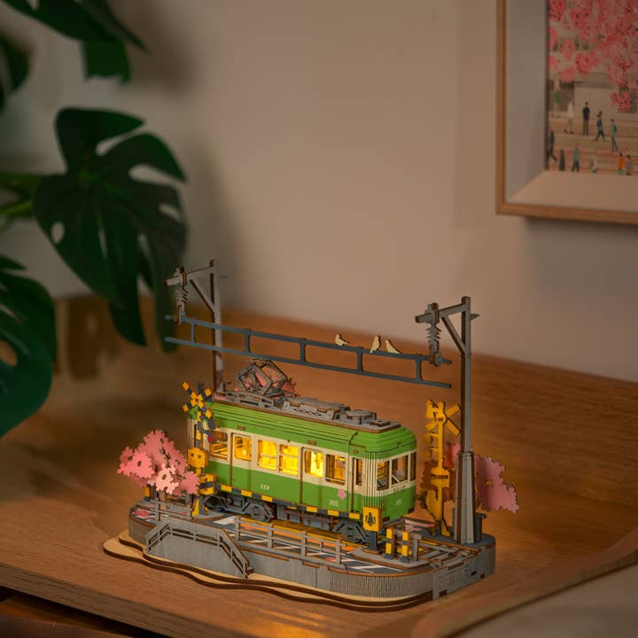 Robotime - Wholesale Puzzle - Adult - TGS02 Sakura Journey Robotime Rolife 3D Wooden Puzzle kits11