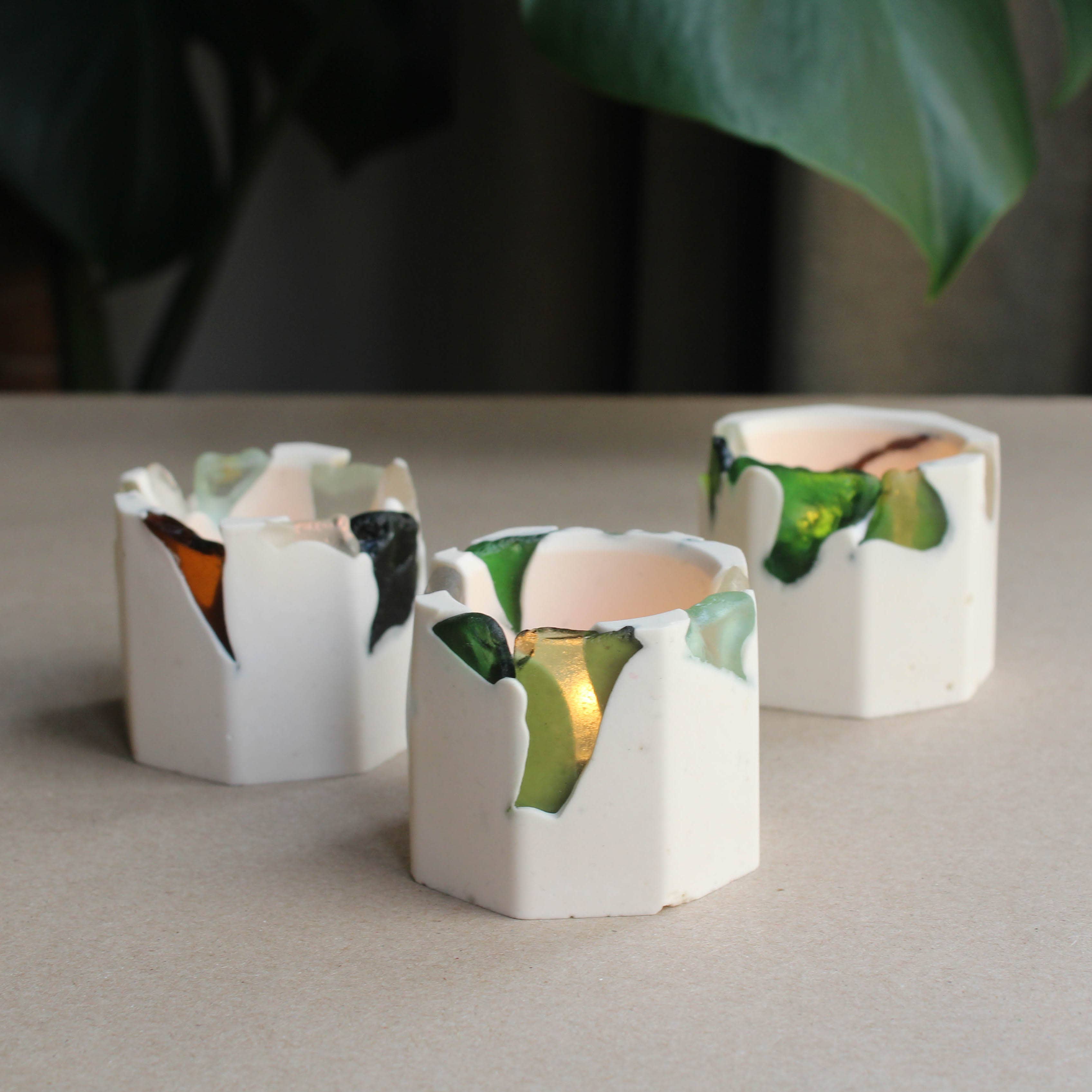 Vinny's Thingies – Engroshandel Lyseholder – Skotsk Fyrfadsstage med Havglas | Fyrfadslysholder1