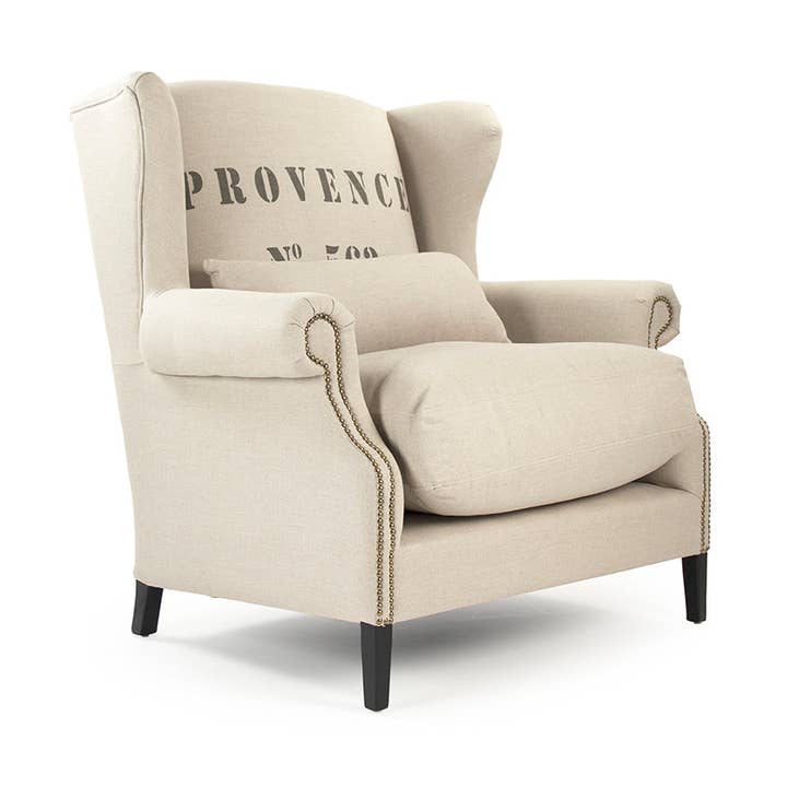 Cadeira Napoleon Half Wingback por atacado de Zentique Inc.