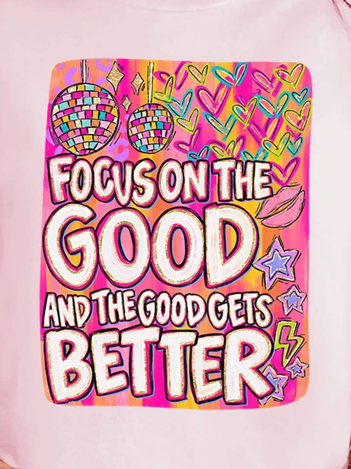 Wholesale Accessory Market - Wholesale Screen Printed T-Shirt - Women's - The Good Gets Better Comfort Colors Adult Ring-Spun Cotton Tee1