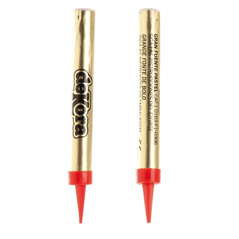 dekora - Wholesale Cake/Cupcake Topper - Sparkler candles for cakes, Pack of 10 units, 12 cm1