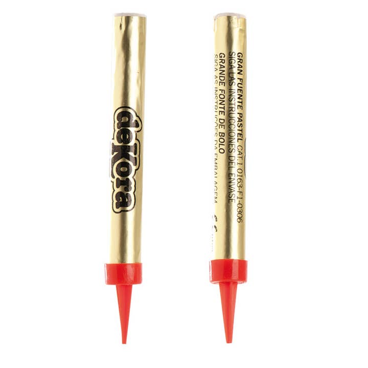 dekora - Wholesale Cake/Cupcake Topper - Sparkler candles for cakes, Pack of 10 units, 12 cm1