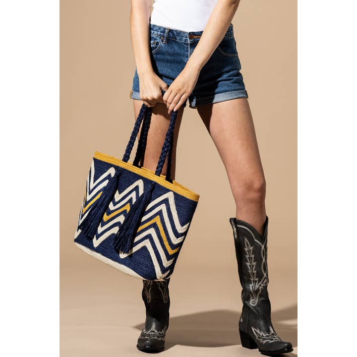 Malaka Sac à bandoulière en jute Malaka en vente sur Faire11