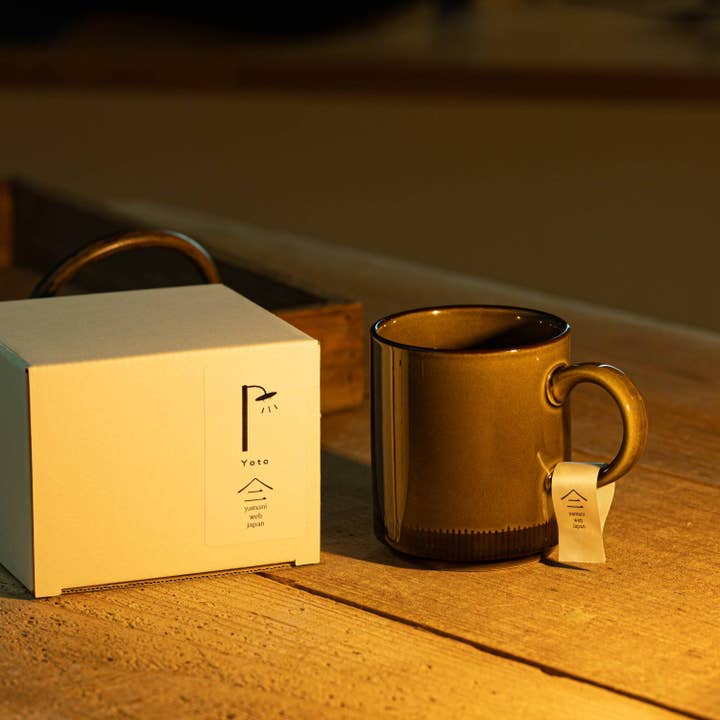Yamani - Wholesale Coffee Mug - Japanese Yoto Mug Cup - Forest Oribe Green