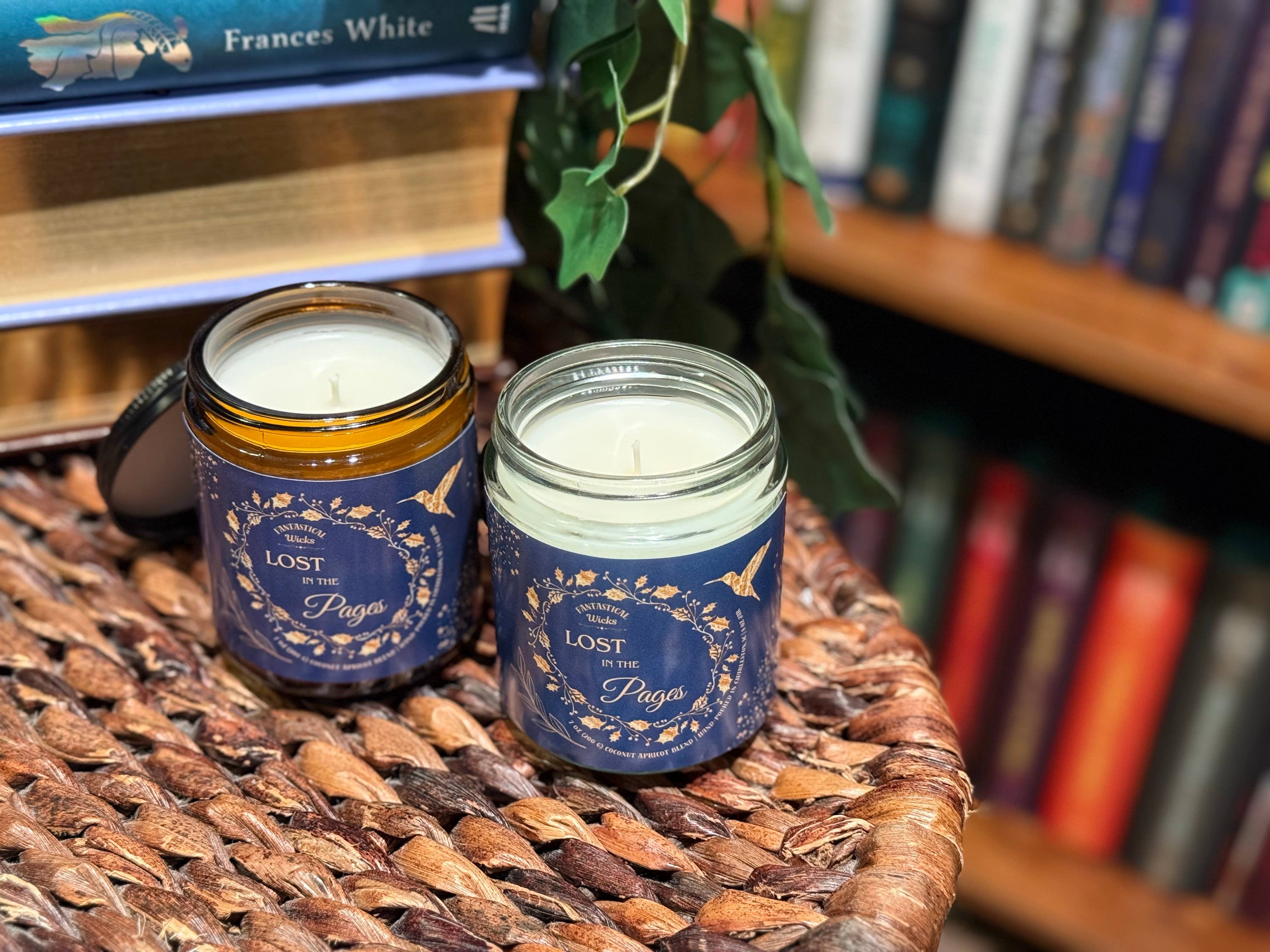 Fantastical Wicks - Wholesale Jar/Filled Candle - Lost in the Pages | 7 oz1