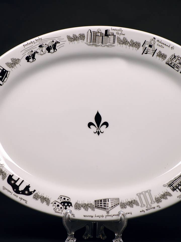 Louisville ovale schotel voor wholesale door The Dish
