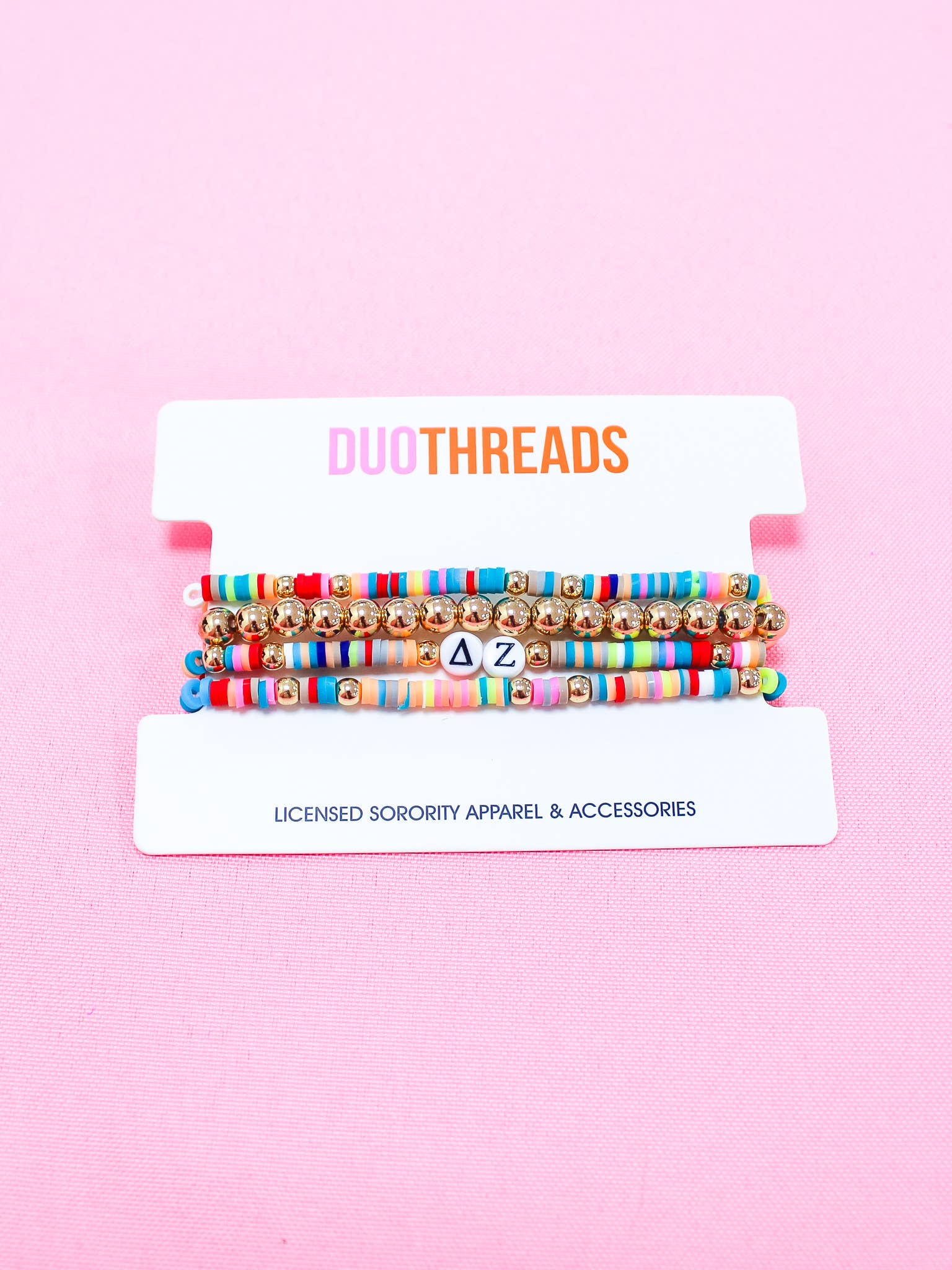 Duo Threads - Wholesale Jewelry Set - Miley Sorority Bracelet Stack12