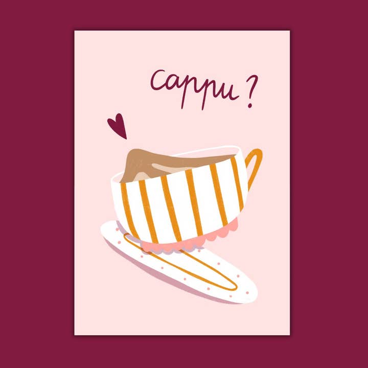 Wenskaart - Cappu? voor wholesale door Dujojo