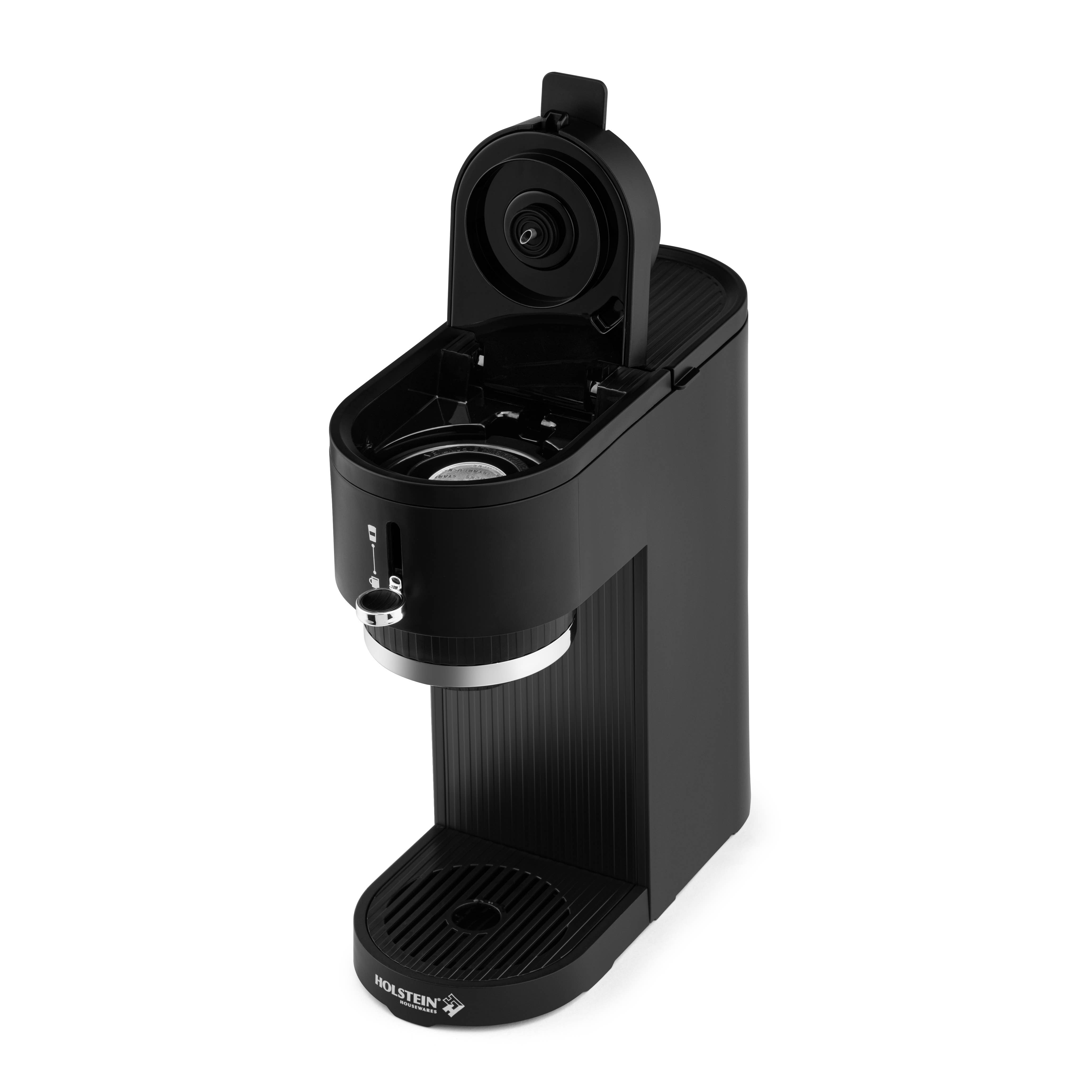 Holstein Housewares - Wholesale Kitchen Appliance - Holstein 2-In-1 Single Serve Pod K-Cup Coffee Maker  2