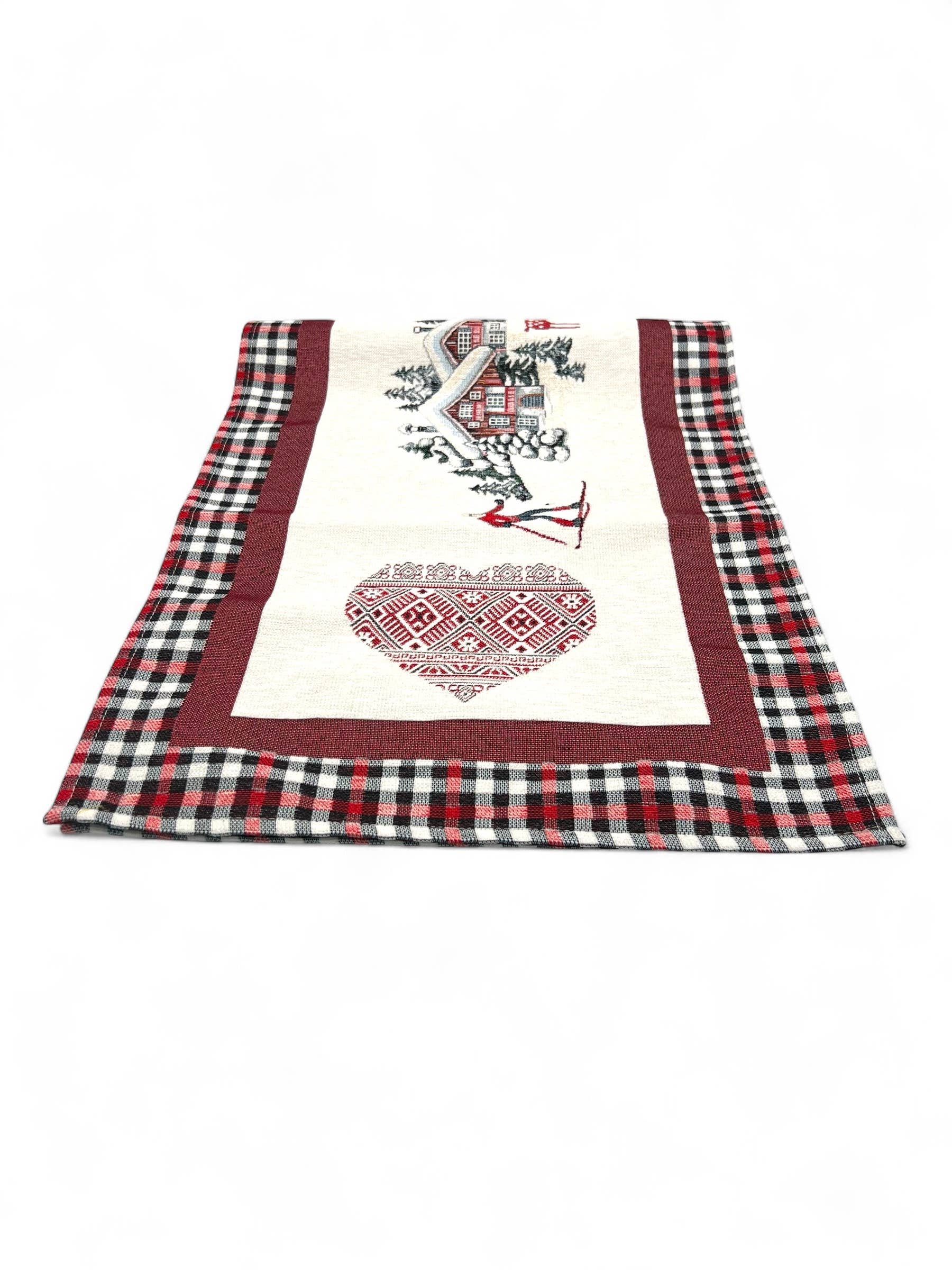 Hesta - Wholesale Table Runner - Jacquard Gobelin Runner, MERIBEL, chenille
