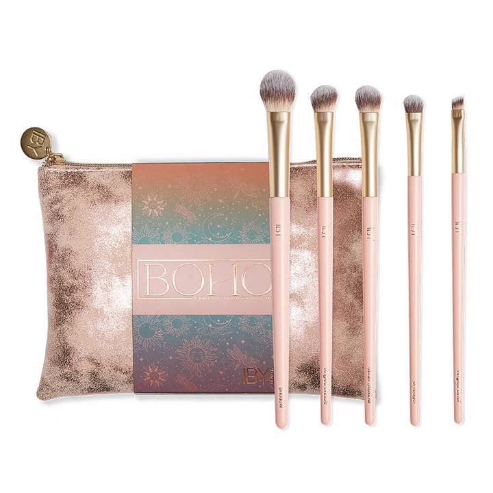 BOHO 5pc Professional Eye Brush Set for wholesale by IBY Beauty