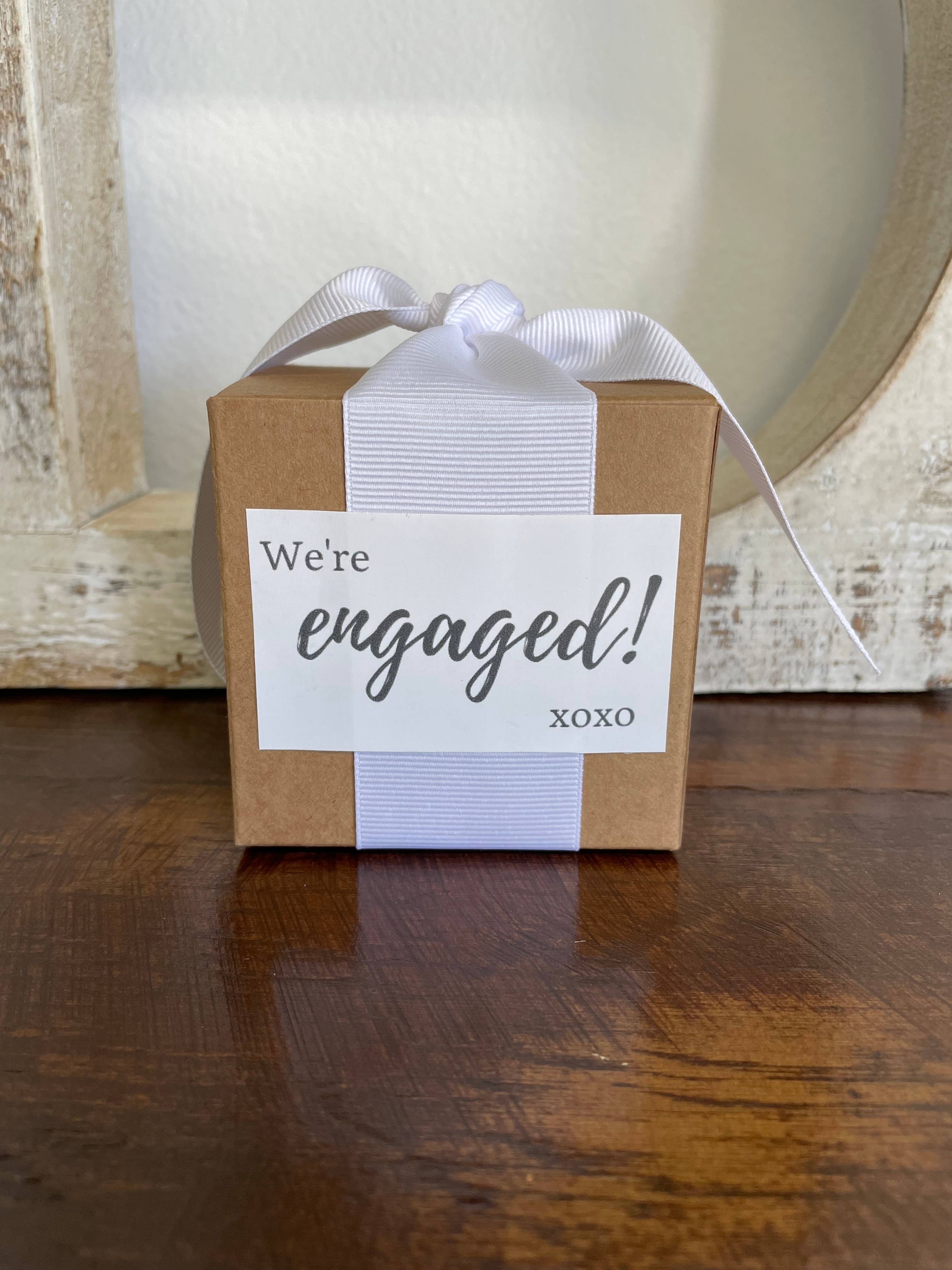 B. Toffee & Treats - Wholesale Gift Box - Bridal Shower Custom 4oz Toffee Gift Boxes3