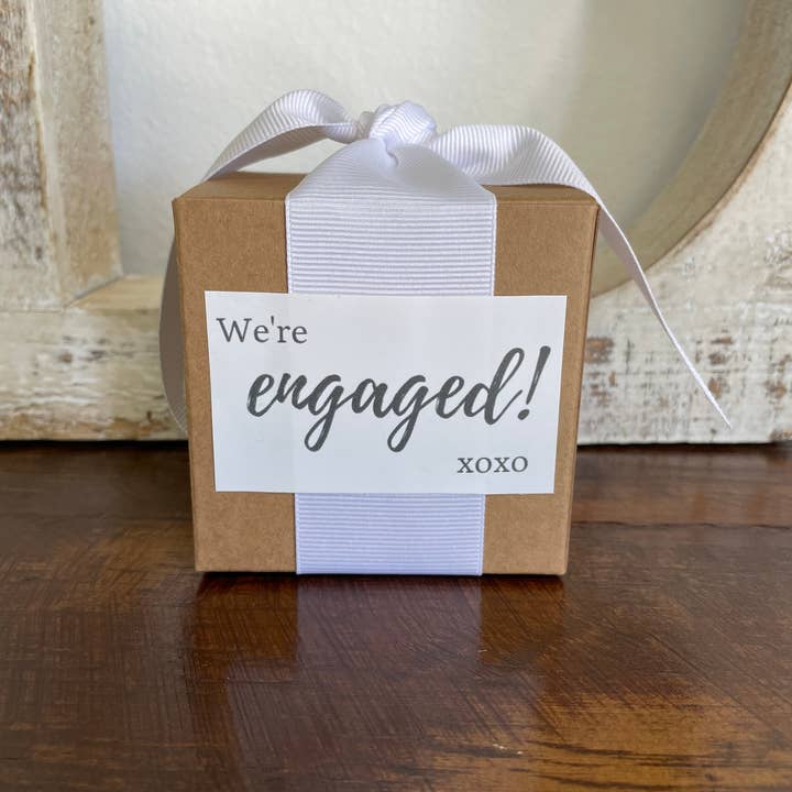 B. Toffee & Treats - Wholesale Gift Box - Bridal Shower Custom 4oz Toffee Gift Boxes3