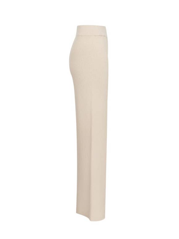 RIVIR – Conjunto de top e calça (roupa NÃO Casual) - Mulher por atacado – Conjunto de Colete de Malha sem Mangas com Calças4