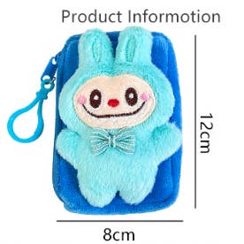 Little Trendy - Wholesale Coin Purse - Kids - Cute monster coin purse mini bag pendant2