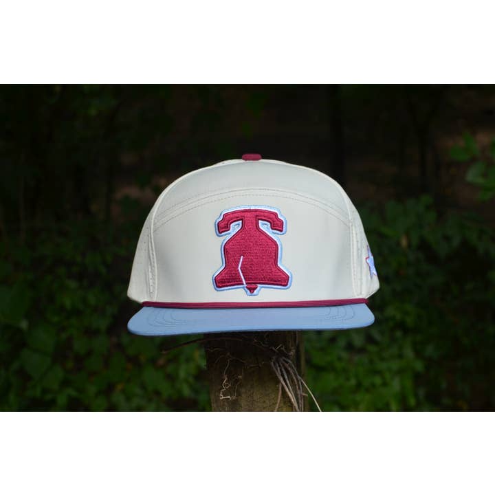 Rybo Shop – Großhandel Basecap – Herren – Philadelphia Baseball Retro Blau Snapback Kappe Philly1