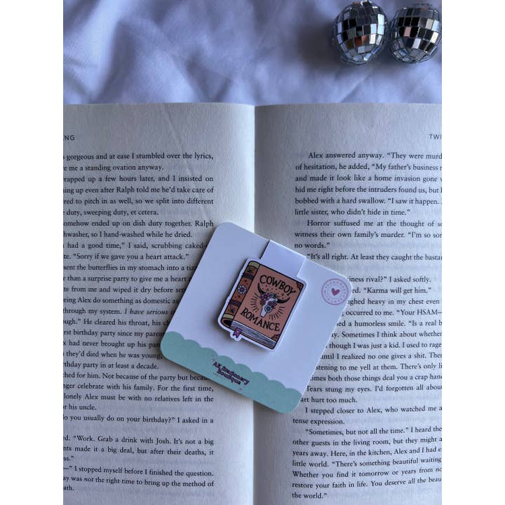 AK Stationery Boutique – Marcador por atacado – Marcador Magnético Cowboy Romance1