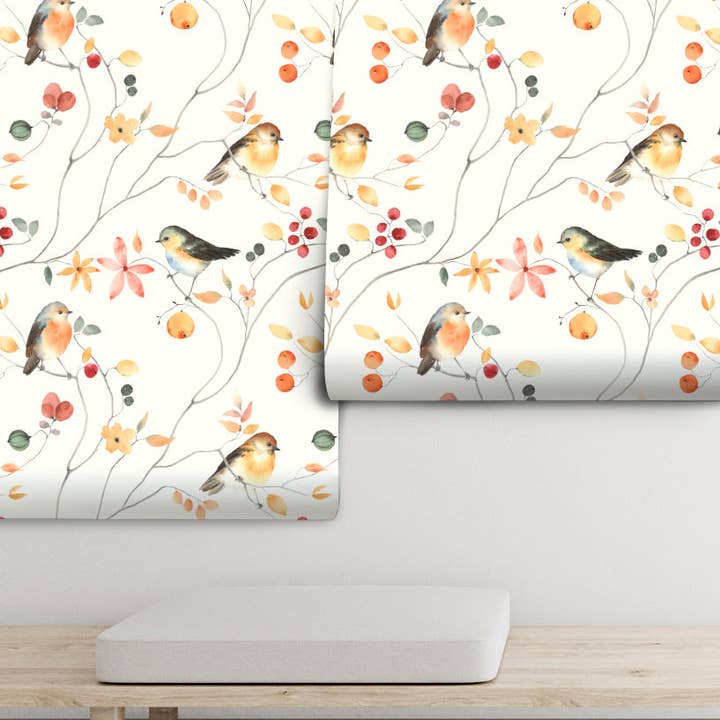 PIPAPEL - Vente Papier peint - Perruche