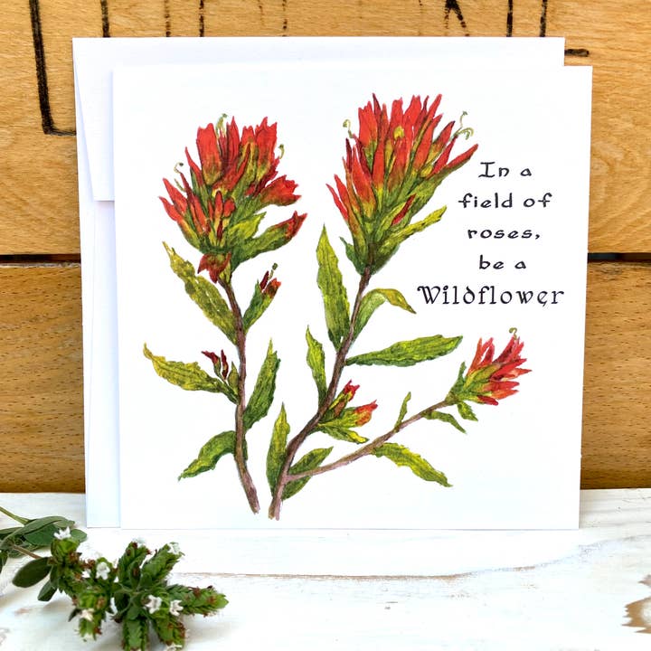 Pennello indiano (citazione): carta artistica serie acquerello per la vendita all'ingrosso da parte di Dark Fox Creative