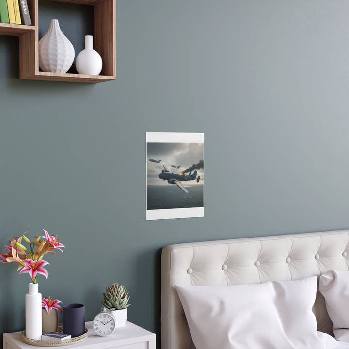 MIP - Wholesale Poster - Indoor and Outdoor Silk Posters - April 8, 1950, Baltic Sea - Latvia Soviet fighters shot down a U.S. Navy PB4Y-2 - Liberator - Cold War13