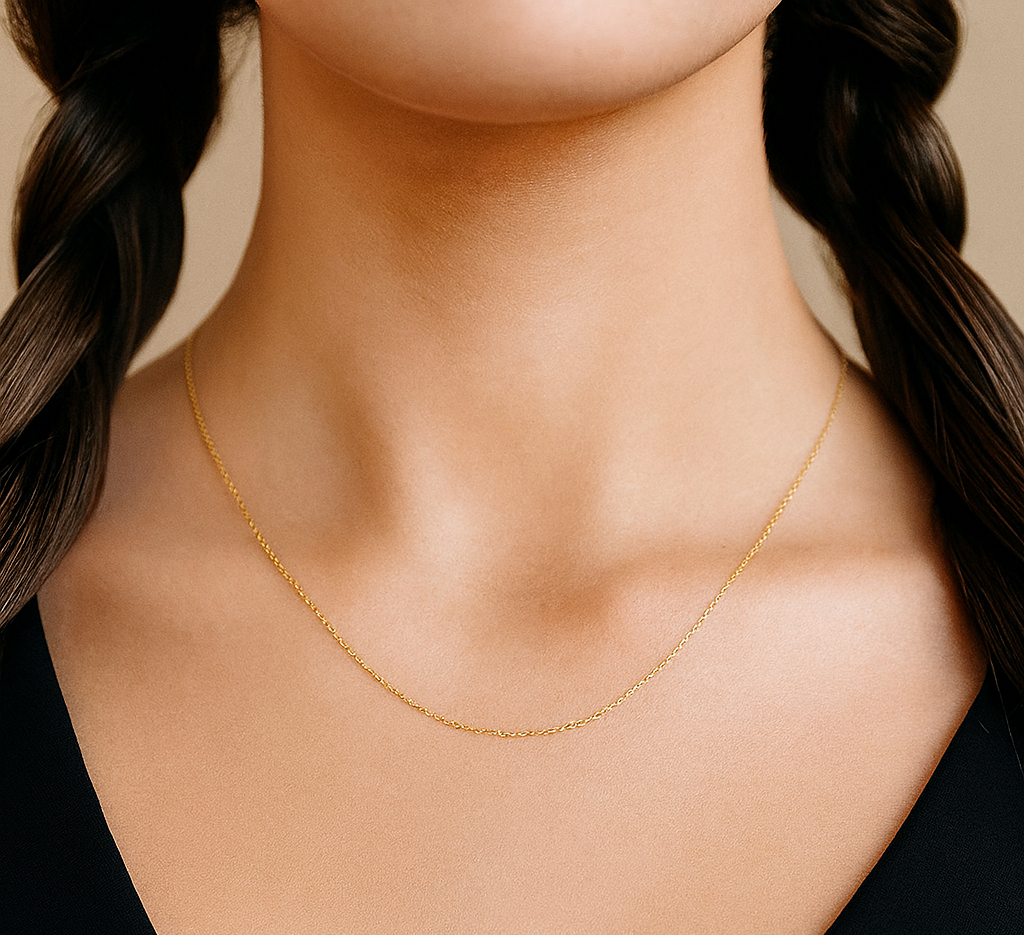 Nashelle Jewelry - Wholesale Link & Chain Necklace - Dainty Chain1