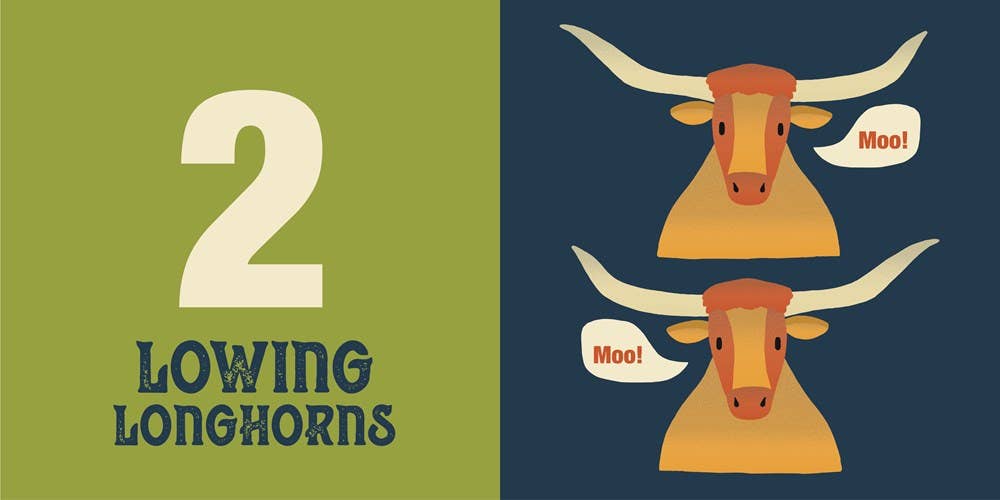 Gibbs Smith - Wholesale Baby & Toddler Book (0-2) - Count On Texas1