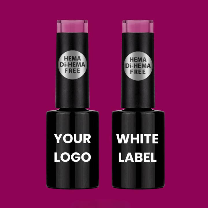 Esmalte en gel sin hema-marca White Label P453 para venta al por mayor de UNIQNAILS