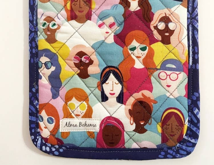 Alma Boheme Handmade - Venta al por mayor Manoplas para horno/ollas - Manopla de horno de corcho y algodón10