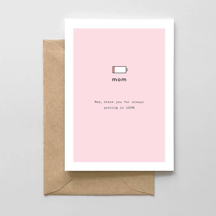 Spaghetti & Meatballs – Großhandel Muttertagskarten – Mama Akku - Muttertagskarte0