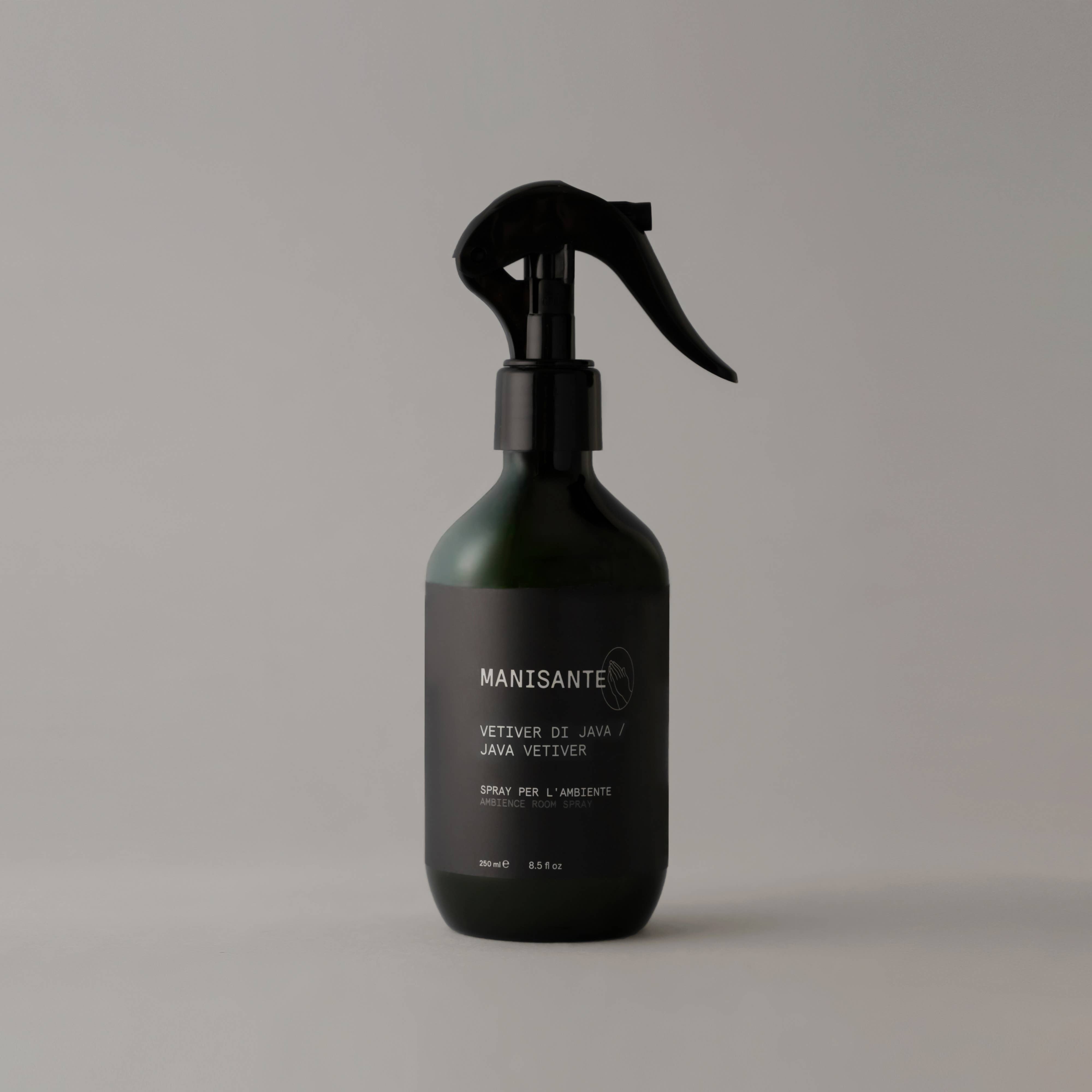 Manisante - Wholesale Room & Linen Spray - Java Vetiver /Spray for the environment, great as a gift idea