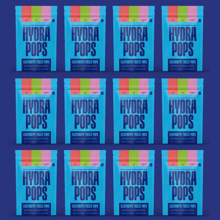 Hydra Hydration - Wholesale Fruit juice - Hydra Pops – Electrolyte Freeze Pops (6 Pop Variety Pack)3