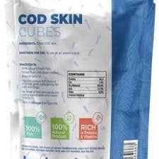 Pet Eyez - Wholesale Pet treats – Dog - Iceland Pet Cod Skin Crunchy Cubes 1