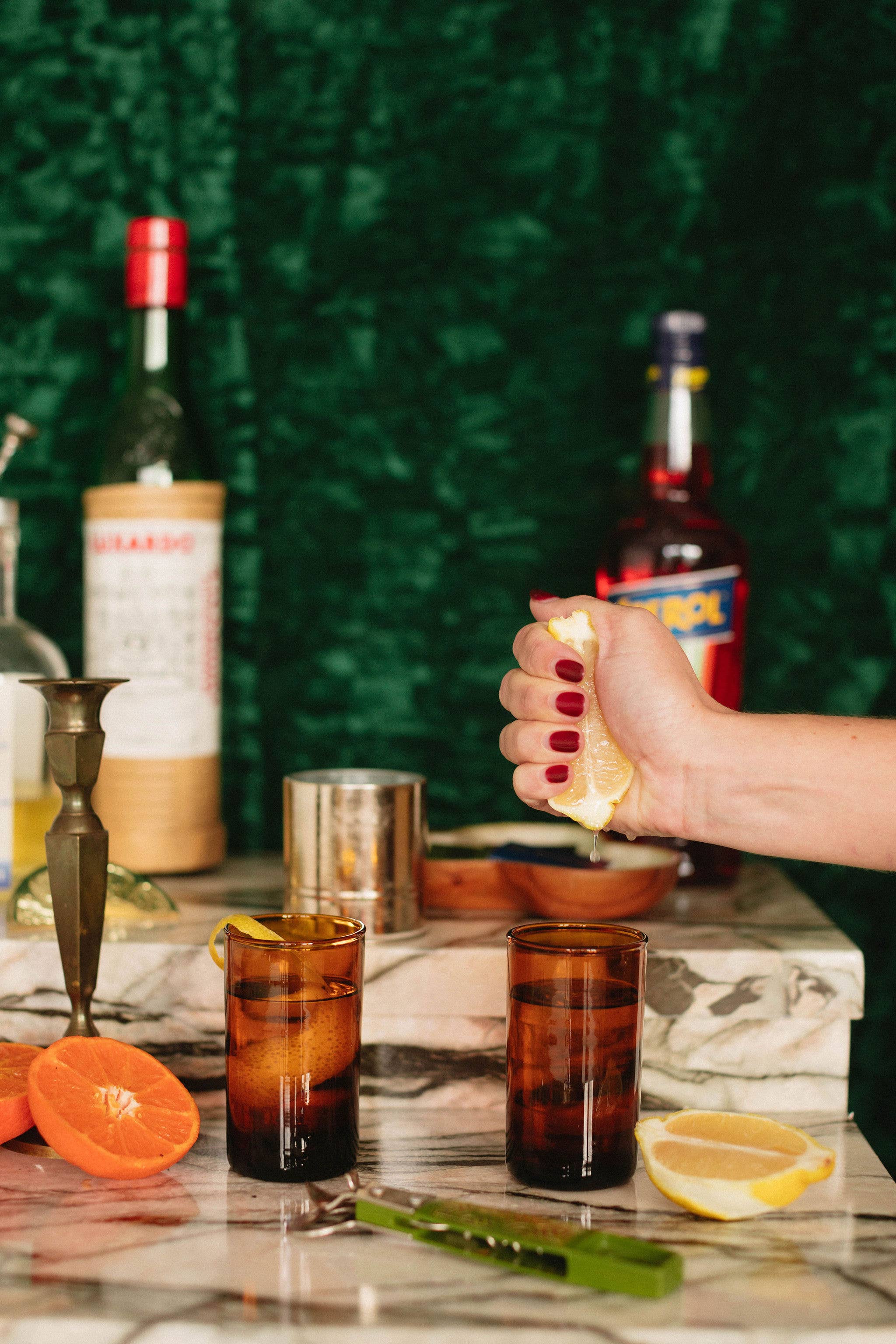 Voyage - Wholesale Drinking Glass/Cup - $2.00 SALE Amber Short Tumbler Glass (100)6