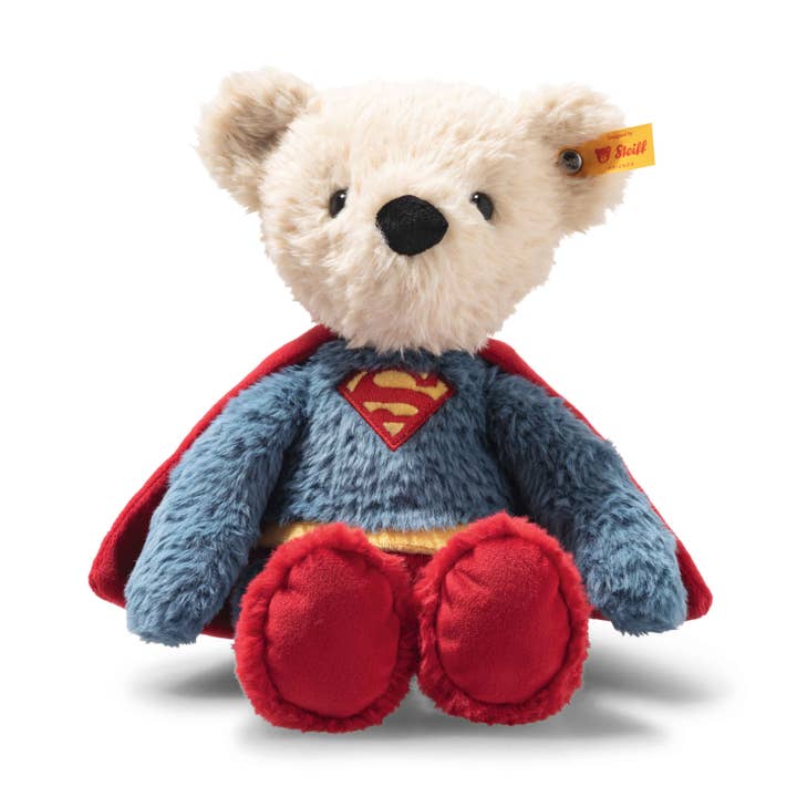 Steiff - Wholesale Stuffed/Plush Toy - Kids & Baby - Superman Teddy Bear, 12 Inches