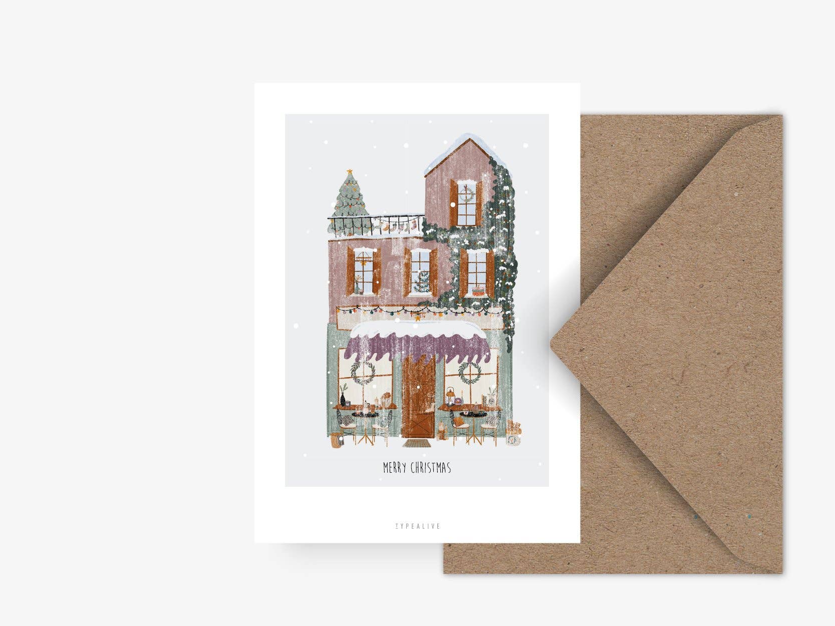 typealive – wholesale Postcard – Postcard/ Winter Wonder Shops No. 40