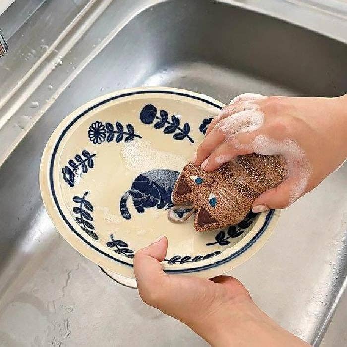 MinoCraft - Wholesale Cleaning Sponge - Animal dish sponge in terry cloth4