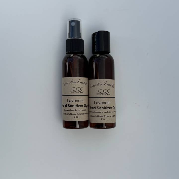Suzy Spa Essentials - Wholesale Hand Sanitizer - oz Hand Sanitizer – Lavender or Cashmere (Spray or Gel) 4